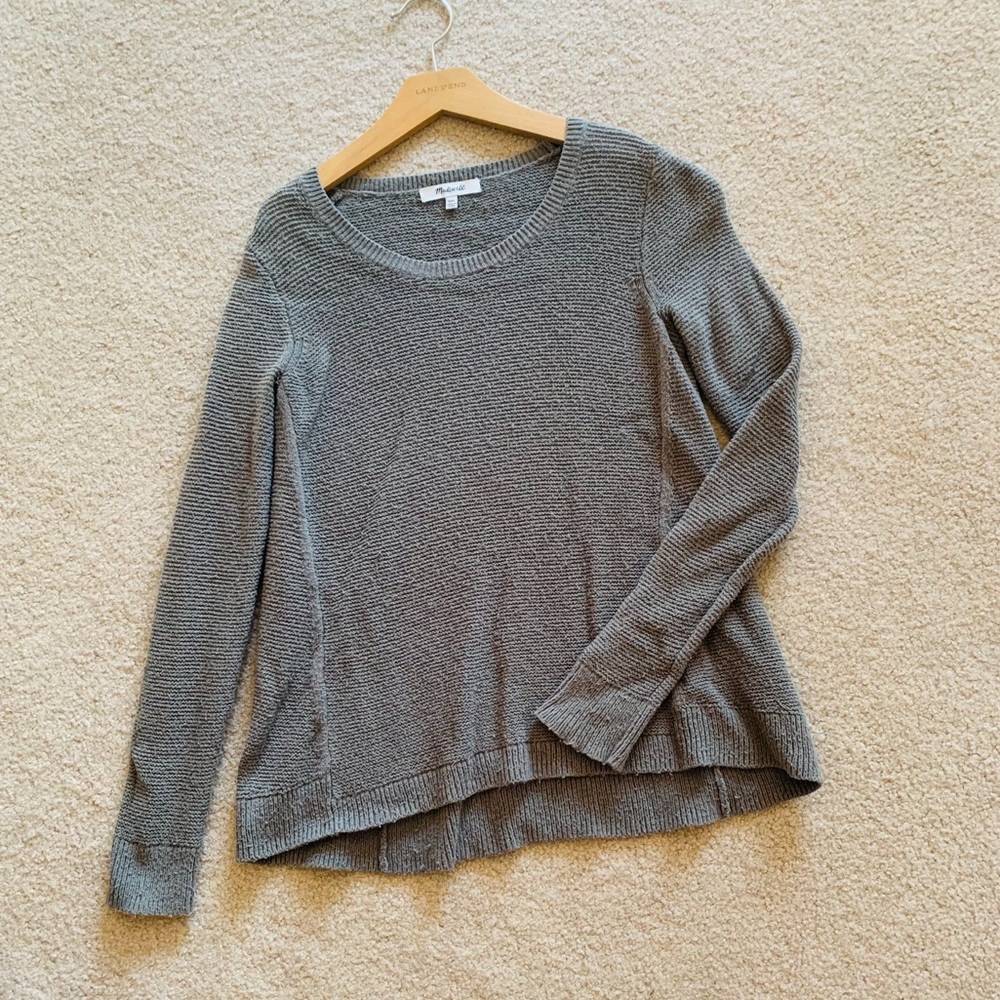 Madewell Olive Green Long Sleeve Sweater Size XXS